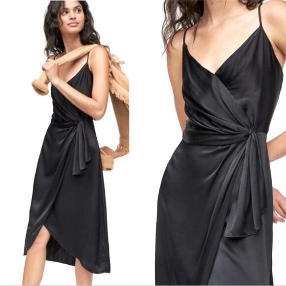 NWT Anthropologie Giverny Midi Slip Dress Size 6 - Picture 4 of 12